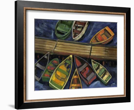 Maine Escape IV-Jennifer Goldberger-Framed Art Print