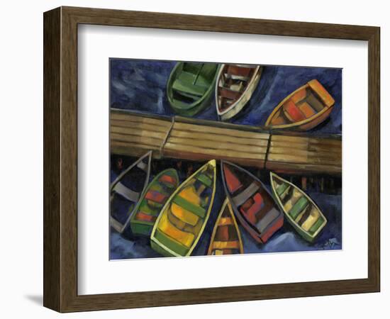 Maine Escape IV-Jennifer Goldberger-Framed Art Print