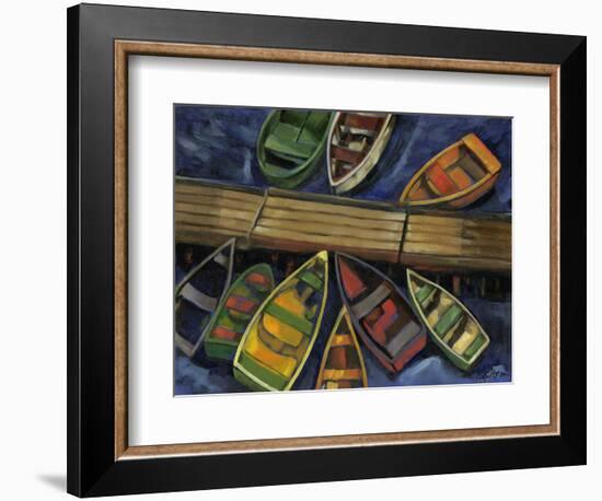 Maine Escape IV-Jennifer Goldberger-Framed Art Print