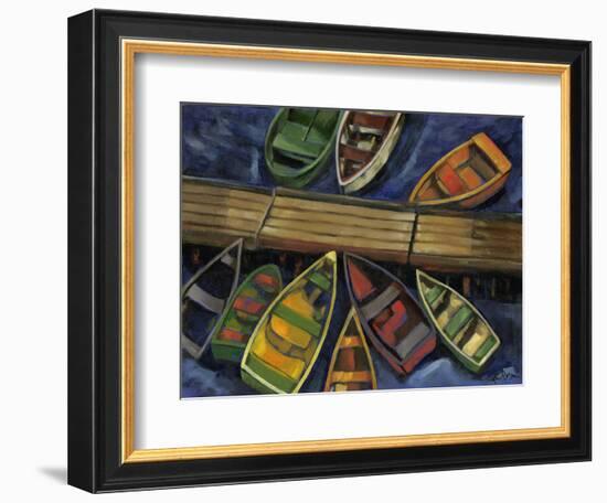 Maine Escape IV-Jennifer Goldberger-Framed Art Print