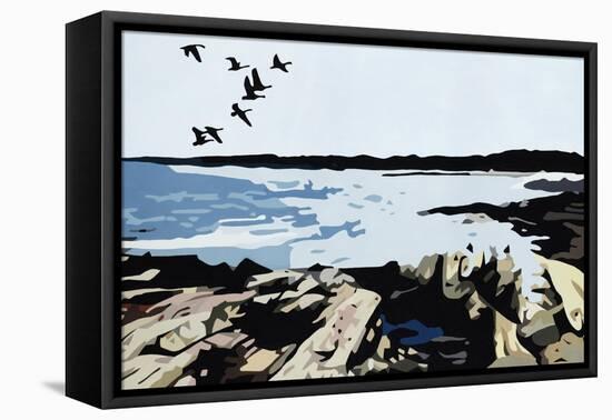 Maine Event-BethAnn Lawson-Framed Stretched Canvas