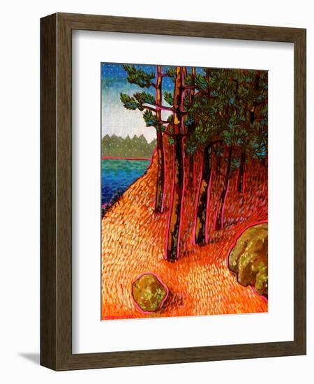 Maine Hillside-John Newcomb-Framed Giclee Print