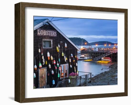 Maine, Mount Desert Island, Bar Harbor, USA-Alan Copson-Framed Photographic Print