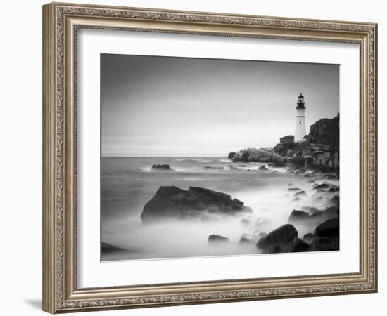 Maine, Portland, Portland Head Lighthouse, USA-Alan Copson-Framed Photographic Print