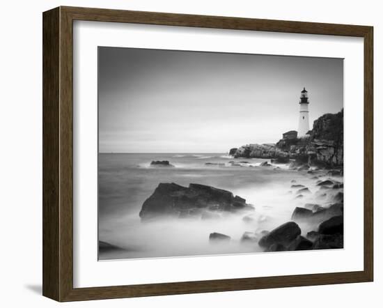 Maine, Portland, Portland Head Lighthouse, USA-Alan Copson-Framed Photographic Print