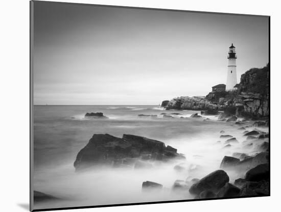 Maine, Portland, Portland Head Lighthouse, USA-Alan Copson-Mounted Photographic Print