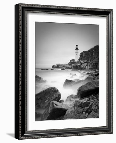 Maine, Portland, Portland Head Lighthouse, USA-Alan Copson-Framed Photographic Print