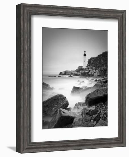 Maine, Portland, Portland Head Lighthouse, USA-Alan Copson-Framed Photographic Print