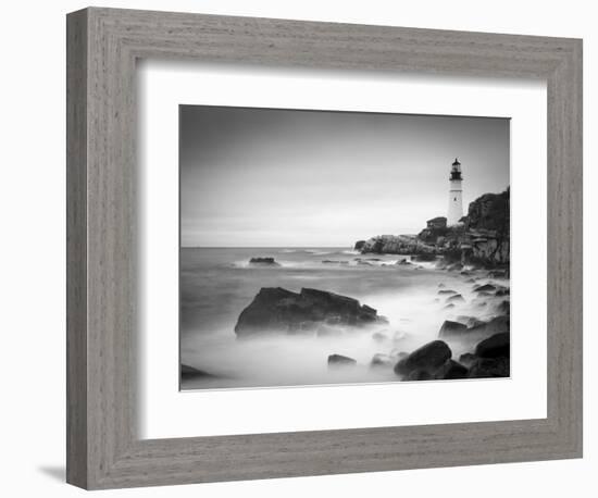 Maine, Portland, Portland Head Lighthouse, USA-Alan Copson-Framed Photographic Print