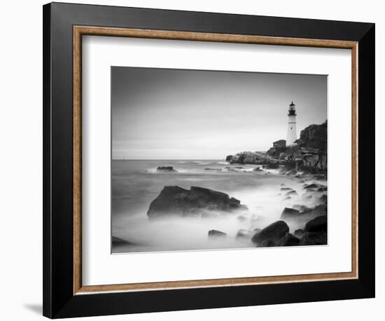 Maine, Portland, Portland Head Lighthouse, USA-Alan Copson-Framed Photographic Print