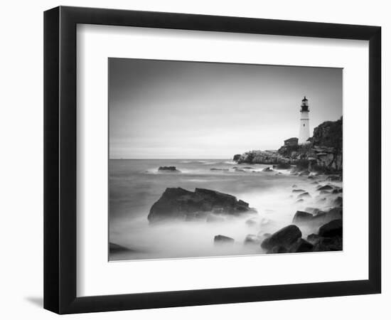 Maine, Portland, Portland Head Lighthouse, USA-Alan Copson-Framed Photographic Print