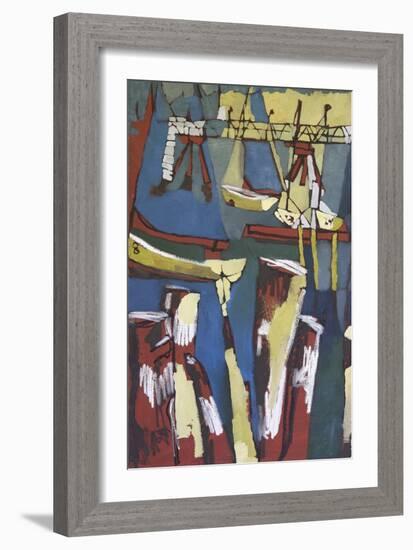 Maine Sails Portland I-Erin McGee Ferrell-Framed Art Print