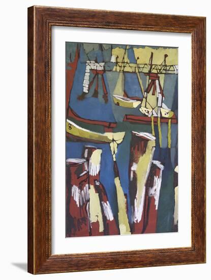 Maine Sails Portland I-Erin McGee Ferrell-Framed Art Print