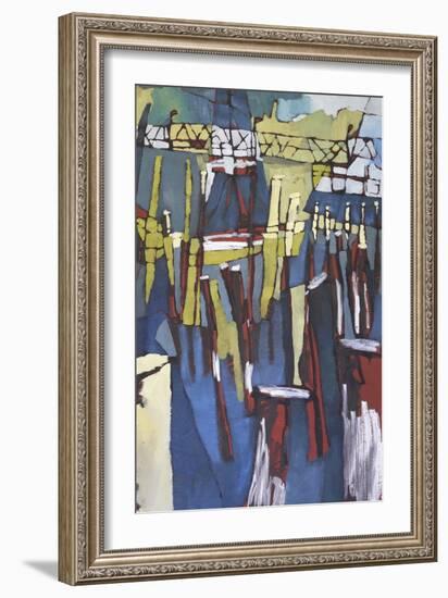 Maine Sails Portland II-Erin McGee Ferrell-Framed Art Print