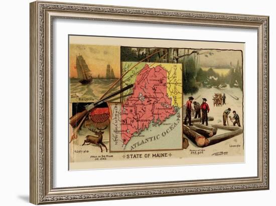 Maine-Arbuckle Brothers-Framed Premium Giclee Print