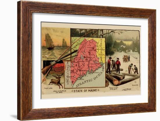 Maine-Arbuckle Brothers-Framed Premium Giclee Print