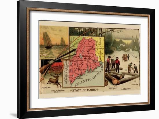 Maine-Arbuckle Brothers-Framed Premium Giclee Print