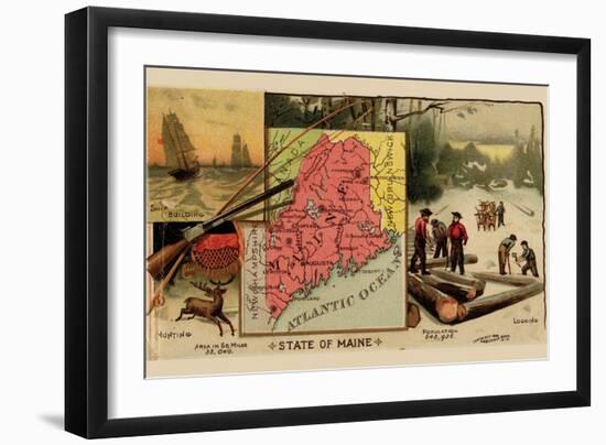 Maine-Arbuckle Brothers-Framed Premium Giclee Print