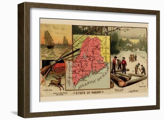 Maine-Arbuckle Brothers-Framed Art Print