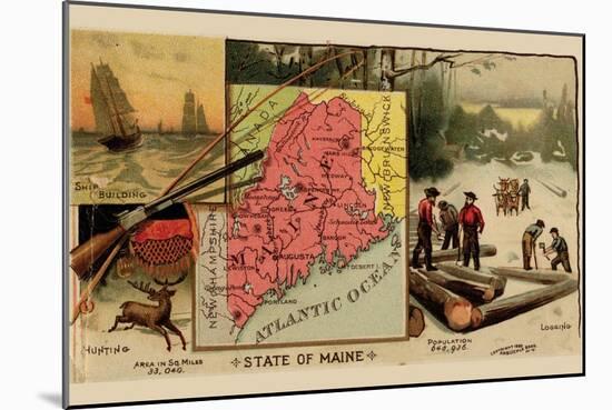 Maine-Arbuckle Brothers-Mounted Art Print