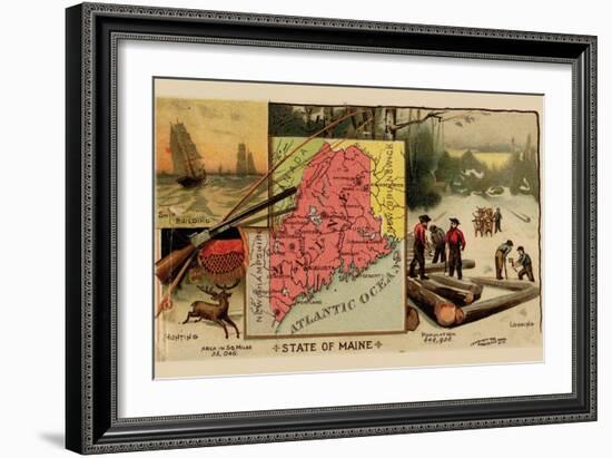 Maine-Arbuckle Brothers-Framed Art Print