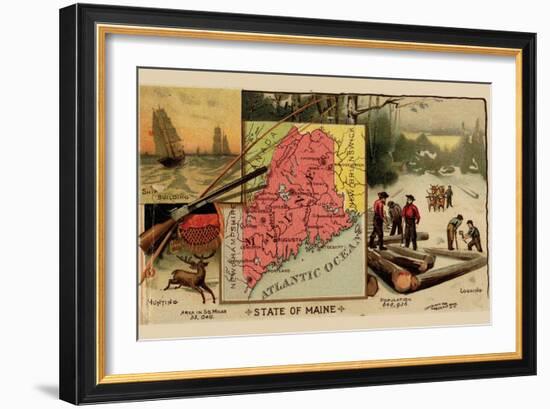 Maine-Arbuckle Brothers-Framed Art Print