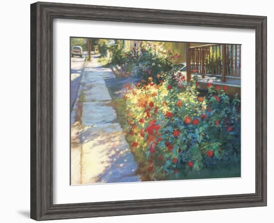 Mainstreet Morning-Christine Debrosky-Framed Giclee Print