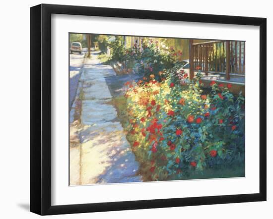 Mainstreet Morning-Christine Debrosky-Framed Giclee Print