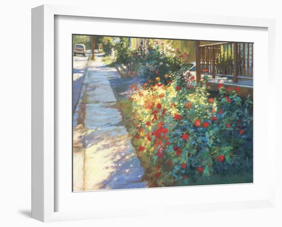 Mainstreet Morning-Christine Debrosky-Framed Giclee Print