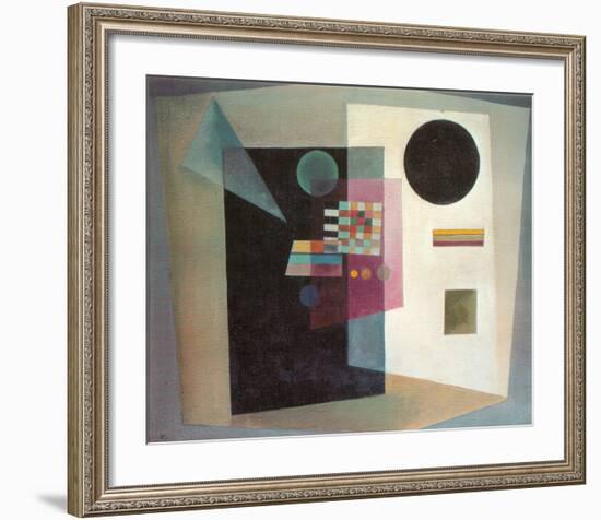 Maintaining, c.1926-Wassily Kandinsky-Framed Art Print