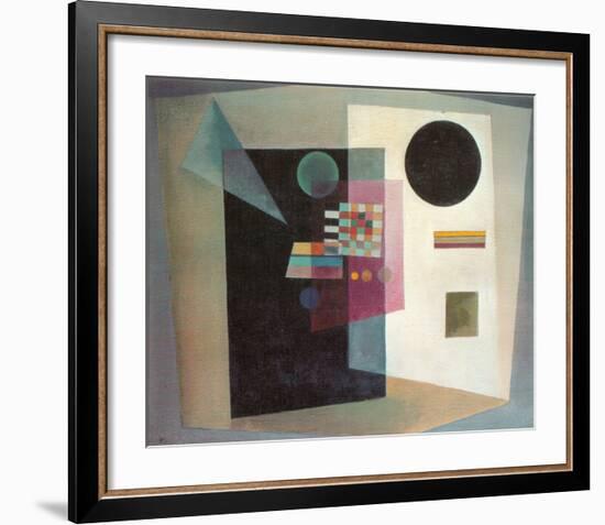 Maintaining, c.1926-Wassily Kandinsky-Framed Art Print