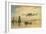 Mainz and Kastell, 1817-J. M. W. Turner-Framed Giclee Print