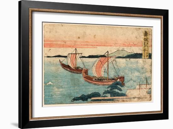 Maisaka-Katsushika Hokusai-Framed Giclee Print