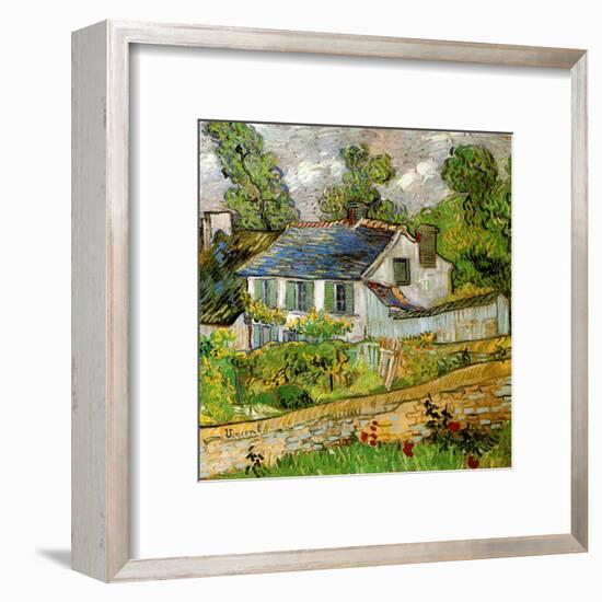 Maison a Auvers-Vincent van Gogh-Framed Art Print