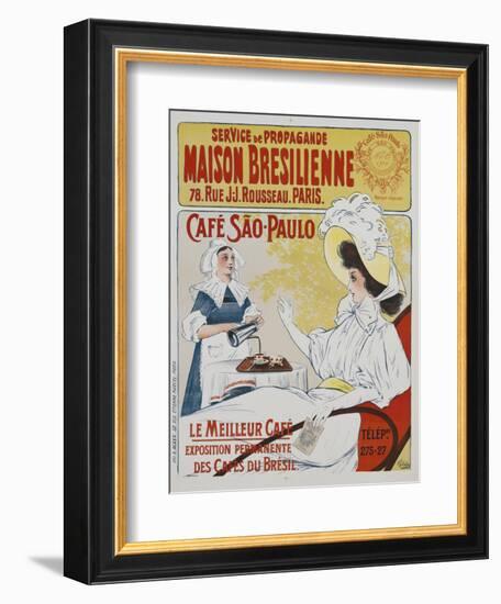 Maison Bresilienne Poster-E. Villefroy-Framed Giclee Print