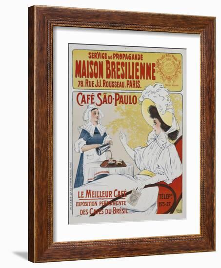 Maison Bresilienne Poster-E. Villefroy-Framed Giclee Print