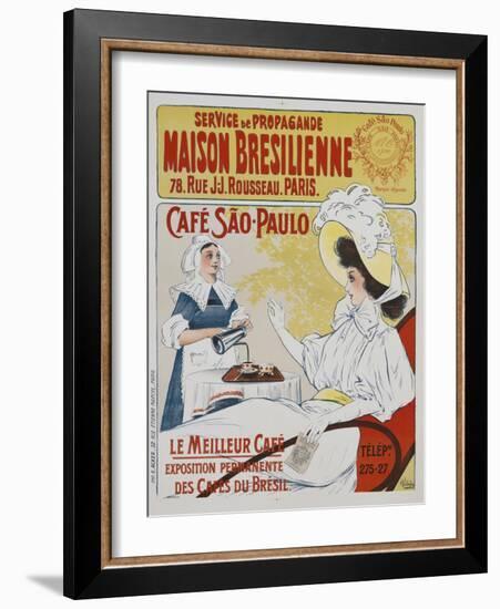 Maison Bresilienne Poster-E. Villefroy-Framed Giclee Print