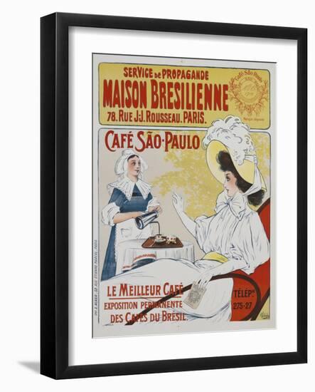 Maison Bresilienne Poster-E. Villefroy-Framed Giclee Print