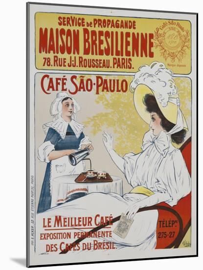 Maison Bresilienne Poster-E. Villefroy-Mounted Giclee Print