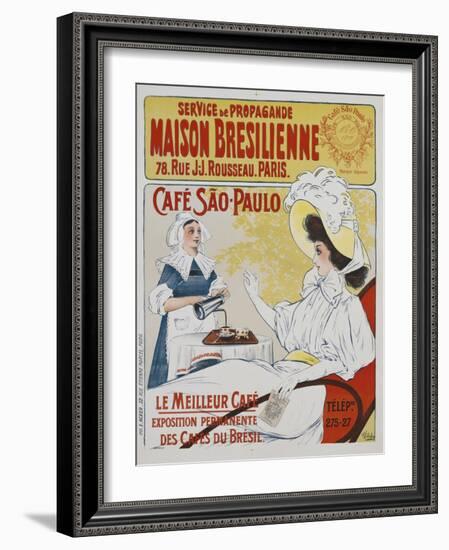 Maison Bresilienne Poster-E. Villefroy-Framed Giclee Print