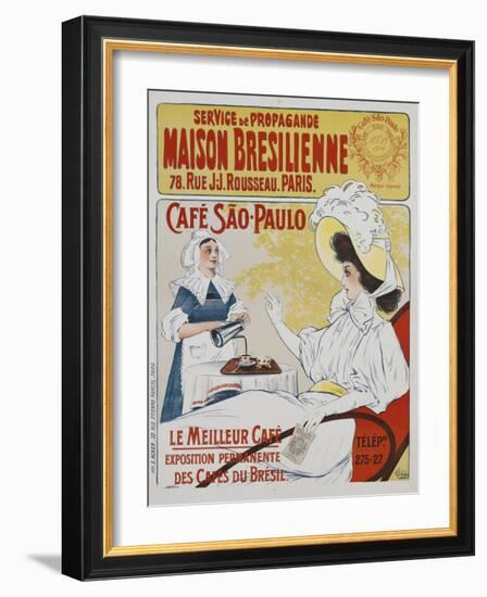 Maison Bresilienne Poster-E. Villefroy-Framed Giclee Print