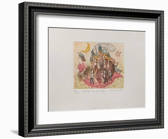 Maison De Famille-Françoise Deberdt-Framed Limited Edition