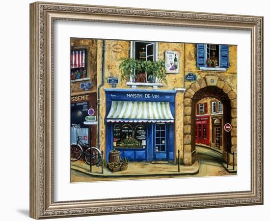 Maison de Vin-Marilyn Dunlap-Framed Art Print