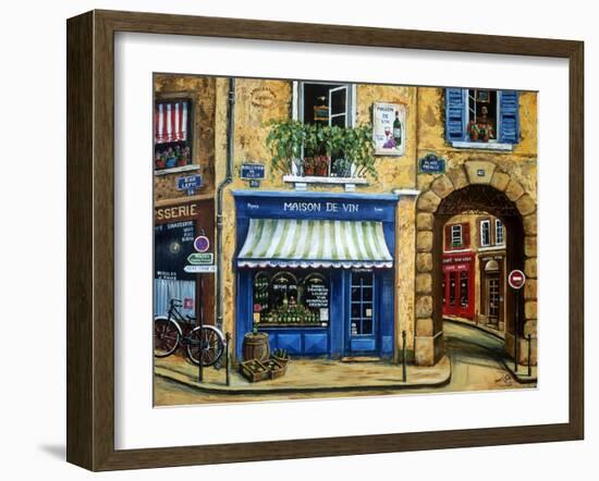 Maison de Vin-Marilyn Dunlap-Framed Art Print