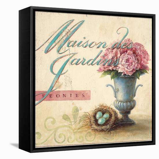 Maison Des Jardins-Angela Staehling-Framed Stretched Canvas