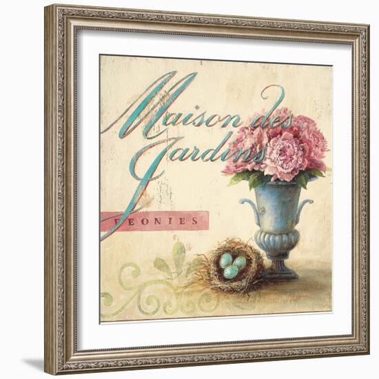 Maison Des Jardins-Angela Staehling-Framed Art Print