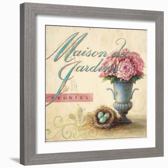 Maison Des Jardins-Angela Staehling-Framed Art Print