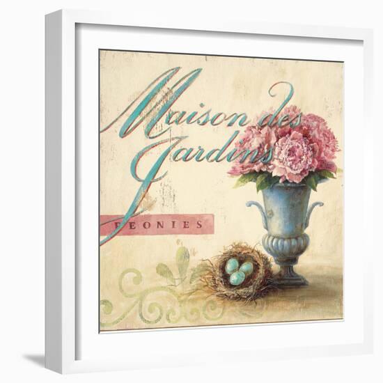 Maison Des Jardins-Angela Staehling-Framed Art Print