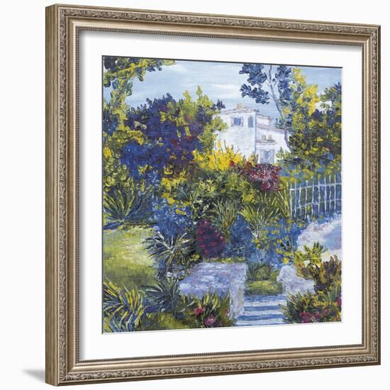 Maison sur la Cote D'azur-Tania Forgione-Framed Giclee Print