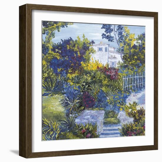 Maison sur la Cote D'azur-Tania Forgione-Framed Giclee Print